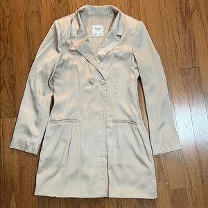Abercrombie & Fitch Light Tan Blazer